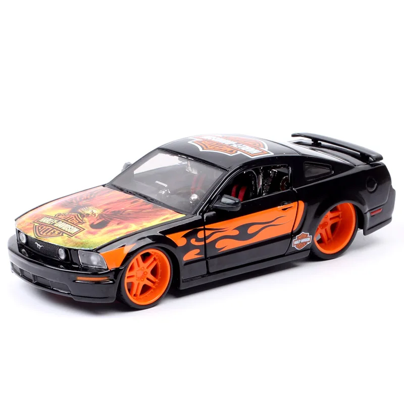 Children's Ford mustang GT harley HD custom Diecast sports racing Metal car model Vehicle toy maisto 1/24 muscle car Replicas
Children's Ford mustang GT harley HD custom Diecast sports racing Metal car model Vehicle toy maisto 1/24 muscle car Replicas