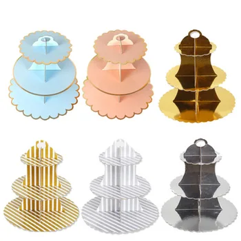 Disposable Cake Stand Polka Dot 3-layer Paper Birthday Foldable Dessert Holder Display Shelf Paper Wedding Party Supplie
Disposable Cake Stand Polka Dot 3-layer Paper Birthday Foldable Dessert Holder Display Shelf Paper Wedding Party Supplie