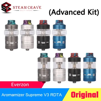 Steam Crave Aromamizer Supreme V3 RDTA Advanced Kit 6ml/7ml Capacity Atomizer with Top Fill System 510 Thread Vape Tank
Steam Crave Aromamizer Supreme V3 RDTA Advanced Kit 6ml/7ml Capacity Atomizer with Top Fill System 510 Thread Vape Tank