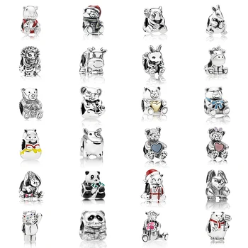 New High-quality 1: 1 Authentic S925 Sterling Silver Cute Bear Series And Jumping Trinkets Original Ladies Fashion Accessories
New High-quality 1: 1 Authentic S925 Sterling Silver Cute Bear Series And Jumping Trinkets Original Ladies Fashion Accessories