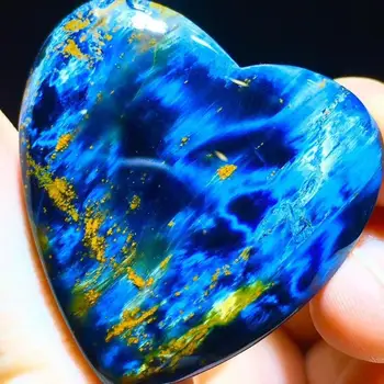 Natural Blue Pietersite Chatoyant Heart Love Pendant 38.2/37.1/9mm From Namibia Women Men Cat Eye Fashion Jewelry AAAAAA
Natural Blue Pietersite Chatoyant Heart Love Pendant 38.2/37.1/9mm From Namibia Women Men Cat Eye Fashion Jewelry AAAAAA