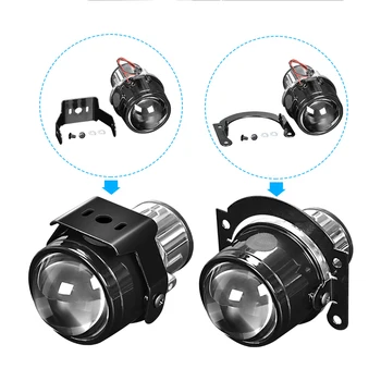 DERI 2.5 inch HID Bi-xenon Fog Lights Metal Projector Lens Bifocal Driving Lamp Retrofit Motorcycle Use H11 HID LED light bulb
DERI 2.5 inch HID Bi-xenon Fog Lights Metal Projector Lens Bifocal Driving Lamp Retrofit Motorcycle Use H11 HID LED light bulb