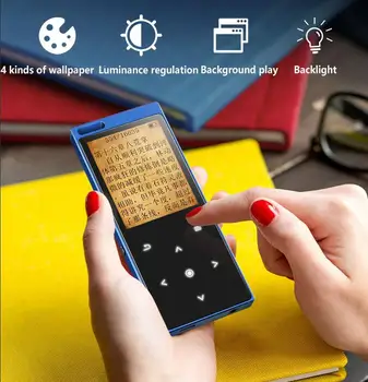 Bluetooth MP3 Music Player with Speaker Built-in 8GB Touch Key HiFi Metal Portable Music Walkman with Radio FM Record Player
Bluetooth MP3 Music Player with Speaker Built-in 8GB Touch Key HiFi Metal Portable Music Walkman with Radio FM Record Player