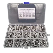 Truss Screw Hex Socket screw nut Combination Suit M3 M4 M5 304 Stainless Steel Pan Screw Nut hardware 500 grain
Truss Screw Hex Socket screw nut Combination Suit M3 M4 M5 304 Stainless Steel Pan Screw Nut hardware 500 grain