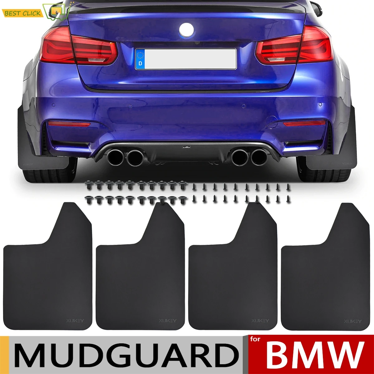 Брызговики Брызговик для BMW Mini Cooper Countryman Coupe 1/3/5 серии F30 F31 F20 F21 G30 F10 E39 E87