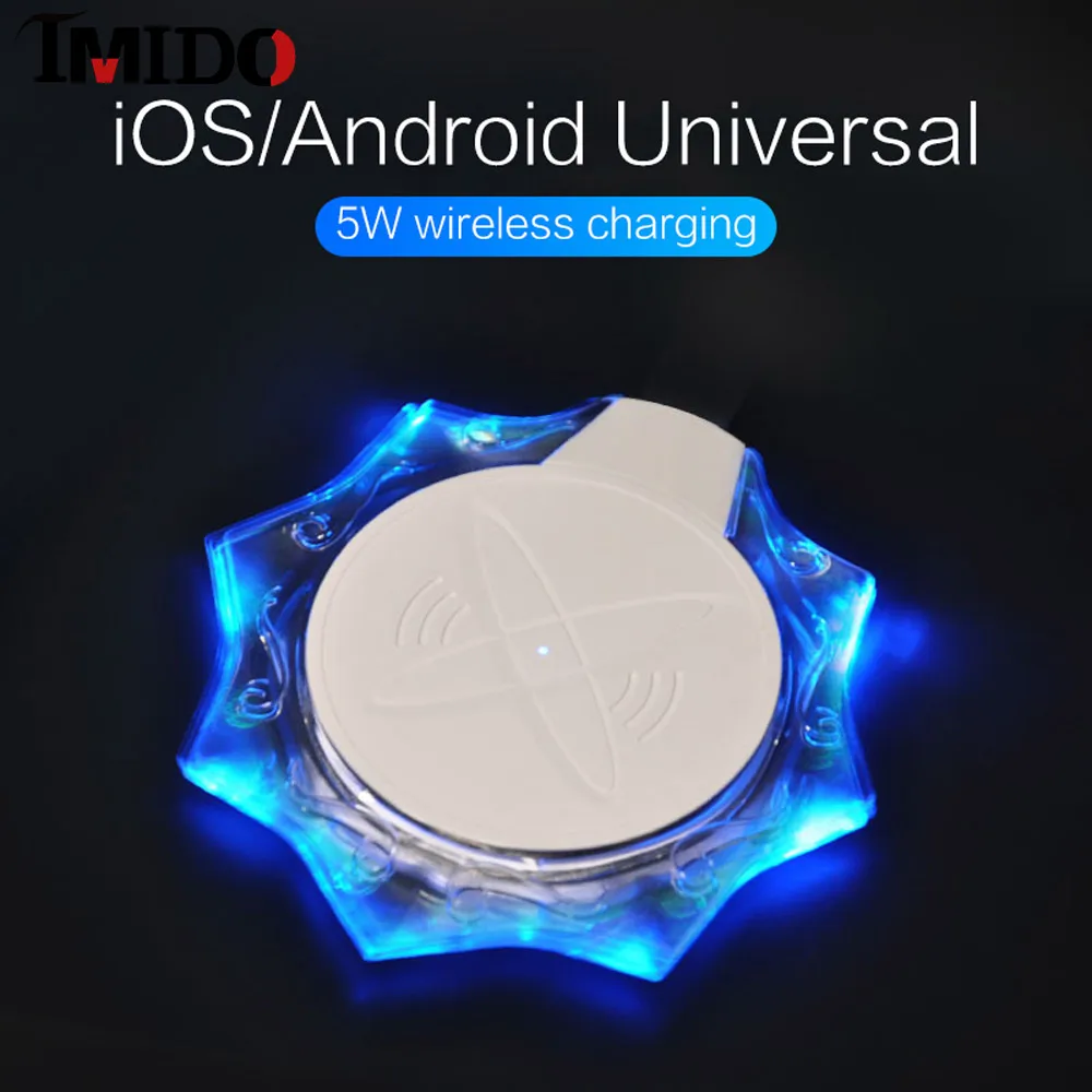 Qi caricatore Беспроводной коврик для Samsung S6 Edge Plus S10 5G Iphone 8Plus huawei P30Pro LG G7 G8 Xiaomi mi 9 x3