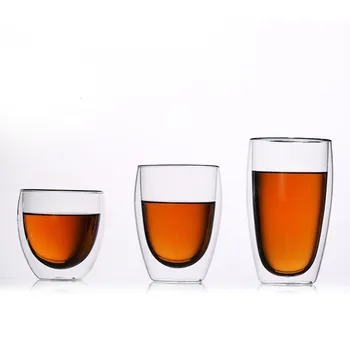 Hot Double Wall Cup Coffee Glass Tea Mug Insulated Mugs Espresso Cups Safe Convenient Wine Beer Glass As Gift for friend
Hot Double Wall Cup Coffee Glass Tea Mug Insulated Mugs Espresso Cups Safe Convenient Wine Beer Glass As Gift for friend
