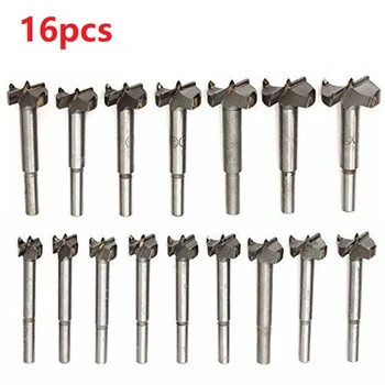 16 Piece Hole Saw Bit Kit Woodworking Cemented Carbide Reamer 15-35mm For Wood Products, Plastics New
16 Piece Hole Saw Bit Kit Woodworking Cemented Carbide Reamer 15-35mm For Wood Products, Plastics New