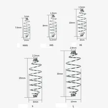 20pcs Bait Feeder Spring For Carp Fishing Fresh Fishing Rig Bait Feeder Bait Feeder Spring Spring Tackle Tool Fishing Tool
20pcs Bait Feeder Spring For Carp Fishing Fresh Fishing Rig Bait Feeder Bait Feeder Spring Spring Tackle Tool Fishing Tool