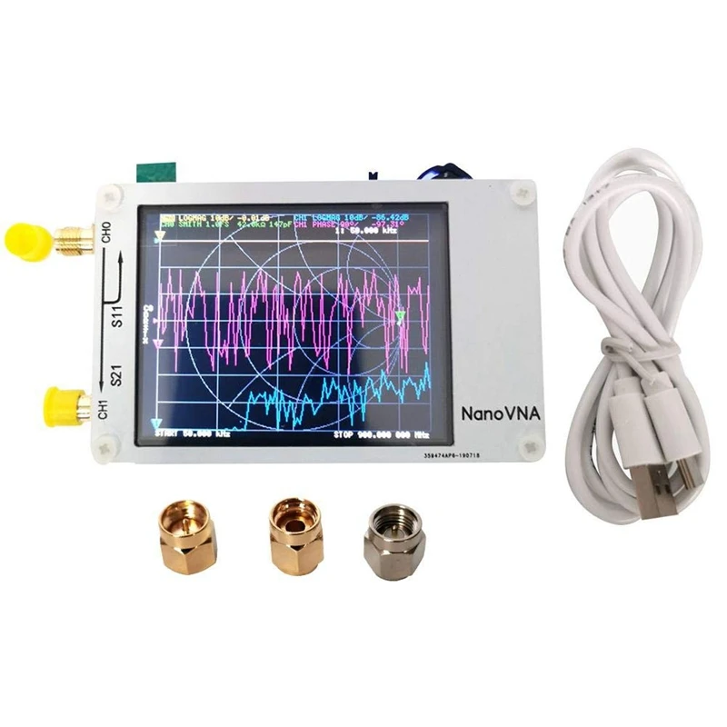 NanoVNA Vector Network Analyzer Digital Pressing Screen Shortwave MF HF VHF UHF Antenna Analyzer Standing Wave
NanoVNA Vector Network Analyzer Digital Pressing Screen Shortwave MF HF VHF UHF Antenna Analyzer Standing Wave