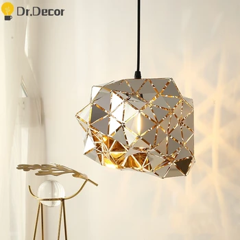 Nordic Creative Irregular Pendant Lights Lighting Modern Minimalism Chrome Pendant Lights Bedroom Dining Room Loft Hanging Lamps 
Nordic Creative Irregular Pendant Lights Lighting Modern Minimalism Chrome Pendant Lights Bedroom Dining Room Loft Hanging Lamps