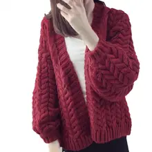 60% Dropshipping!!Women Loose Solid Color Long Sleeve Open Front Knit Cardigan Sweater Knitwear 
60% Dropshipping!!Women Loose Solid Color Long Sleeve Open Front Knit Cardigan Sweater Knitwear
