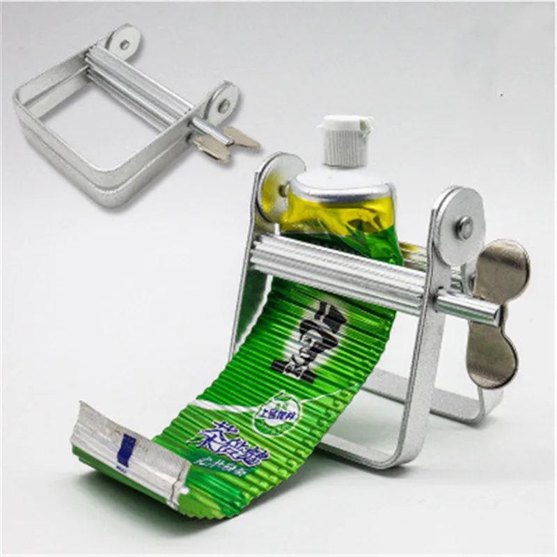 Lazy Toothpaste Dispenser Tube Squeezer Metal Squeezing Tools Hair Color Dye Cosmetic Paint Squeezer Tube Wringer
Lazy Toothpaste Dispenser Tube Squeezer Metal Squeezing Tools Hair Color Dye Cosmetic Paint Squeezer Tube Wringer
