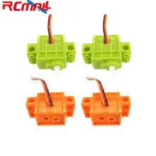4Pcs Geekservo 360 degree Rotation Programmable Servo Motor for Legoed Microbit Micro:bit Raspberry,For DIY RC Robot Smart Car
4Pcs Geekservo 360 degree Rotation Programmable Servo Motor for Legoed Microbit Micro:bit Raspberry,For DIY RC Robot Smart Car