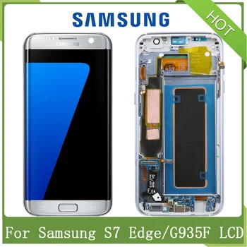 100%Original 5.5 "SUPER AMOLED Display For SAMSUNG GALAXY S7 Edge G935 G935f With Frame LCD Touch Digitizer Assembly Replacement
100%Original 5.5 "SUPER AMOLED Display For SAMSUNG GALAXY S7 Edge G935 G935f With Frame LCD Touch Digitizer Assembly Replacement
