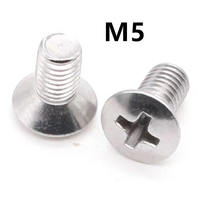 100PCS M5x6/8/10/12/50mm GB820 DIN966 Countersunk raised head screws with cross recess half countersunk half-Phillip flat screw
100PCS M5x6/8/10/12/50mm GB820 DIN966 Countersunk raised head screws with cross recess half countersunk half-Phillip flat screw