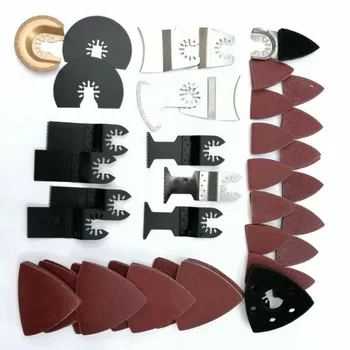 100pcs Multitool Saw Blade Oscillating Blade Bi-metal Multi Tool Circular Saw Blades For Makita Wood Cutting Kit
100pcs Multitool Saw Blade Oscillating Blade Bi-metal Multi Tool Circular Saw Blades For Makita Wood Cutting Kit