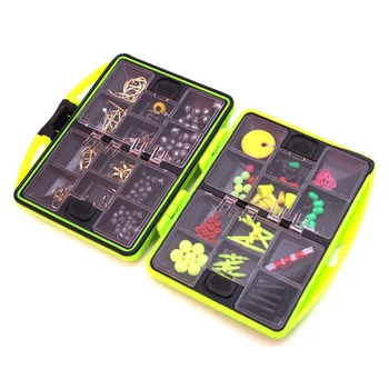 24 Compartments Tackle Box Outdoor Fishing Tool Set Lures Connector Useful Accessories Double Layer Hooks Sinkers Jig Portable
24 Compartments Tackle Box Outdoor Fishing Tool Set Lures Connector Useful Accessories Double Layer Hooks Sinkers Jig Portable