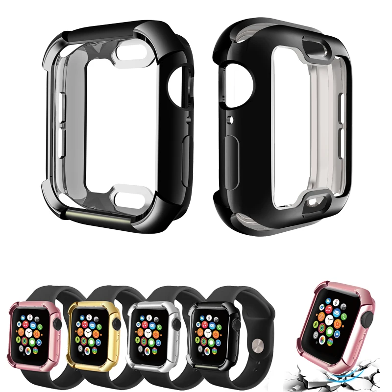 Watch Cover Case for Apple Watch series 5/4 protector apple watch 44mm 40mm Full Protection Shell Anti-fall Bumper For iWatch
Watch Cover Case for Apple Watch series 5/4 protector apple watch 44mm 40mm Full Protection Shell Anti-fall Bumper For iWatch