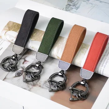 PVC suede pattern car key chain metal key ring men's business supplies fashion simple wind small pendant 
PVC suede pattern car key chain metal key ring men's business supplies fashion simple wind small pendant