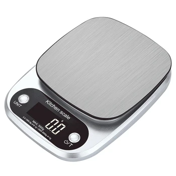 Household Kitchen Scale Electronic Food Scale Baking Scale Measuring Tool Stainless Steel Platform with LCD Display
Household Kitchen Scale Electronic Food Scale Baking Scale Measuring Tool Stainless Steel Platform with LCD Display