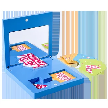 Montessori Educational Wooden Toys Mirror Imaging Puzzle Children Kids Education Sensory Toys Kindergarten Learning Didactic 
Montessori Educational Wooden Toys Mirror Imaging Puzzle Children Kids Education Sensory Toys Kindergarten Learning Didactic