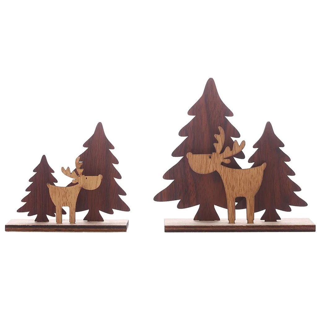 2 Pcs Wooden DIY Mini Christmas Tree Desktop Ornaments Merry Christmas Party Docor for Home Office Coffee Shop Kids Best Gift
2 Pcs Wooden DIY Mini Christmas Tree Desktop Ornaments Merry Christmas Party Docor for Home Office Coffee Shop Kids Best Gift