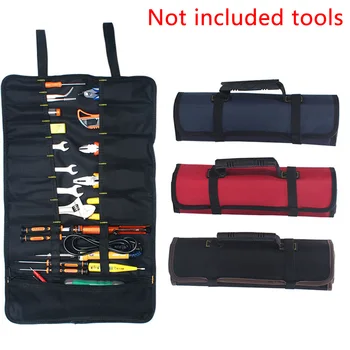 Multifunction Roller Tool Bags Practical Carrying Handles Bags Oxford Canvas Chisel Instrument Package Case Electrician Toolkit
Multifunction Roller Tool Bags Practical Carrying Handles Bags Oxford Canvas Chisel Instrument Package Case Electrician Toolkit