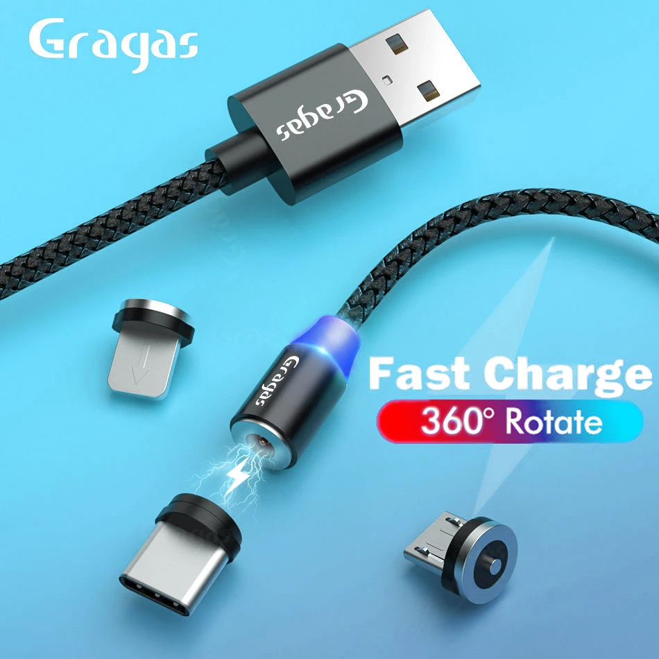 Gragas 1M/2M Magnetic Micro USB Cable For iPhone Samsung Mobile Phone Fast Charging USB Type C Cable Magnet Charger Wire Cord
Gragas 1M/2M Magnetic Micro USB Cable For iPhone Samsung Mobile Phone Fast Charging USB Type C Cable Magnet Charger Wire Cord