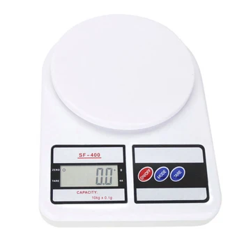 400 10KG/0.1g Kitchen Mail LCD Digital Scale White WWO66
400 10KG/0.1g Kitchen Mail LCD Digital Scale White WWO66