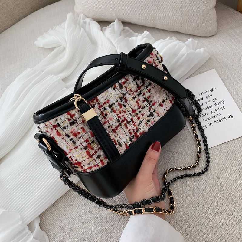 New Arrival Bag Women's 2019 New Style Fashion Korean-style Chain Crossbody Bag Versitile Fashion Bucket Bag Fashion 
New Arrival Bag Women's 2019 New Style Fashion Korean-style Chain Crossbody Bag Versitile Fashion Bucket Bag Fashion