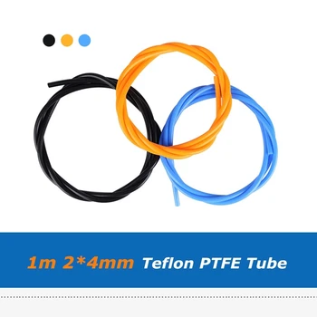 1pc 2*4mm PTFE Tube Teflon Pipe, 3D Printer Parts Length 1m Teflon For RepRap J-head Hotend Bowden Extruder 1.75mm Filament 
1pc 2*4mm PTFE Tube Teflon Pipe, 3D Printer Parts Length 1m Teflon For RepRap J-head Hotend Bowden Extruder 1.75mm Filament