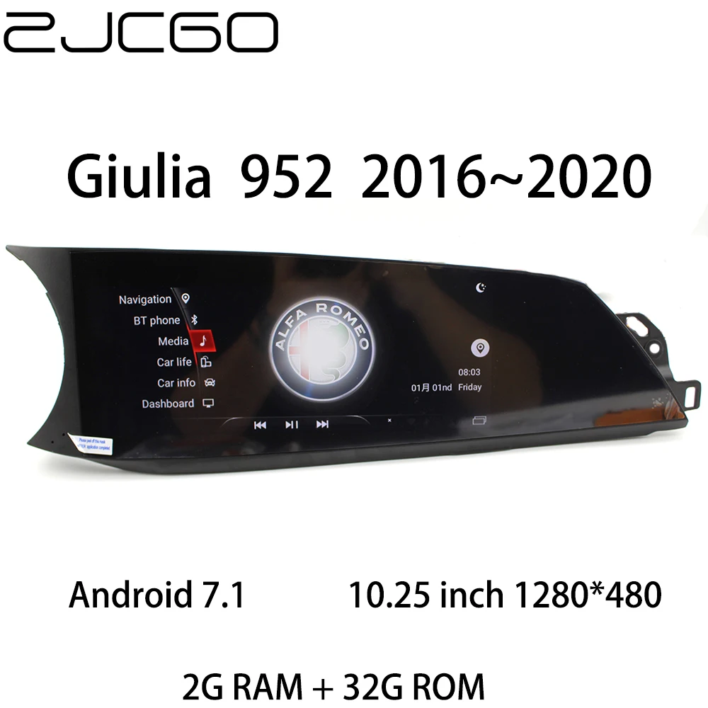 Car Multimedia Player Stereo GPS DVD Radio Navigation Android Screen Monitor for Alfa Romeo Giulia 952 2016 2017 2018 2019 2020
Car Multimedia Player Stereo GPS DVD Radio Navigation Android Screen Monitor for Alfa Romeo Giulia 952 2016 2017 2018 2019 2020