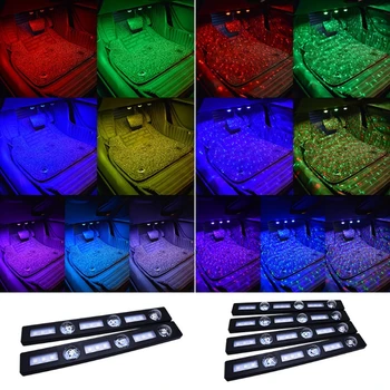 LED Car Foot Light Ambient Lamp With USB Remote Control Music Sound Control Lights Full of Stars Automotive Interior
LED Car Foot Light Ambient Lamp With USB Remote Control Music Sound Control Lights Full of Stars Automotive Interior