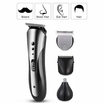Kemei 3 in 1/4 in 1 Hair Trimmer Clipper Rechargeable Electric Wireless Razor Comb Electric Cutter Hair Cutting Shaving Razor
Kemei 3 in 1/4 in 1 Hair Trimmer Clipper Rechargeable Electric Wireless Razor Comb Electric Cutter Hair Cutting Shaving Razor