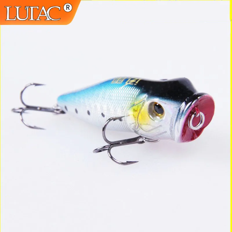 Lutac приманка поппер для рыбалки воблер Pesca 80 мм 16g плавающая искусственные