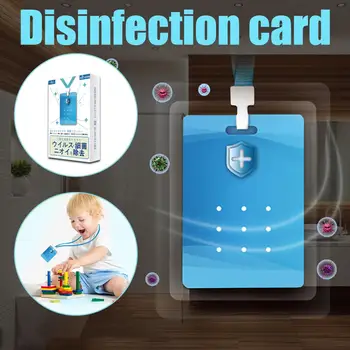 Sterilization Card Portable Hanging Neck Disinfection Antibacterial Card Chlorine Dioxide Sterilization Protective Anti Tool
Sterilization Card Portable Hanging Neck Disinfection Antibacterial Card Chlorine Dioxide Sterilization Protective Anti Tool