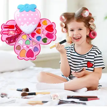 Children's Cosmetics Washable Makeup Box Set Nail Art Makeup Girl Lipstick Eye Shadow Safe Non-toxic Makeup Set
Children's Cosmetics Washable Makeup Box Set Nail Art Makeup Girl Lipstick Eye Shadow Safe Non-toxic Makeup Set