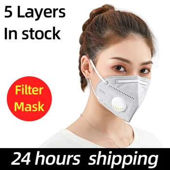 Filter Mask Anti-Dust Mask Mouth Face Mask Vith Brenthing Valva Filtration 5 Layers Protective Mask In Stock Fast Delivery
Filter Mask Anti-Dust Mask Mouth Face Mask Vith Brenthing Valva Filtration 5 Layers Protective Mask In Stock Fast Delivery
