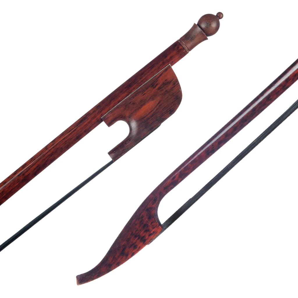 

Professional Snakewood Bow 16'' Size Viola Bow Baroque Style Round Stick AAA Grade Black Horsehair Fast Response