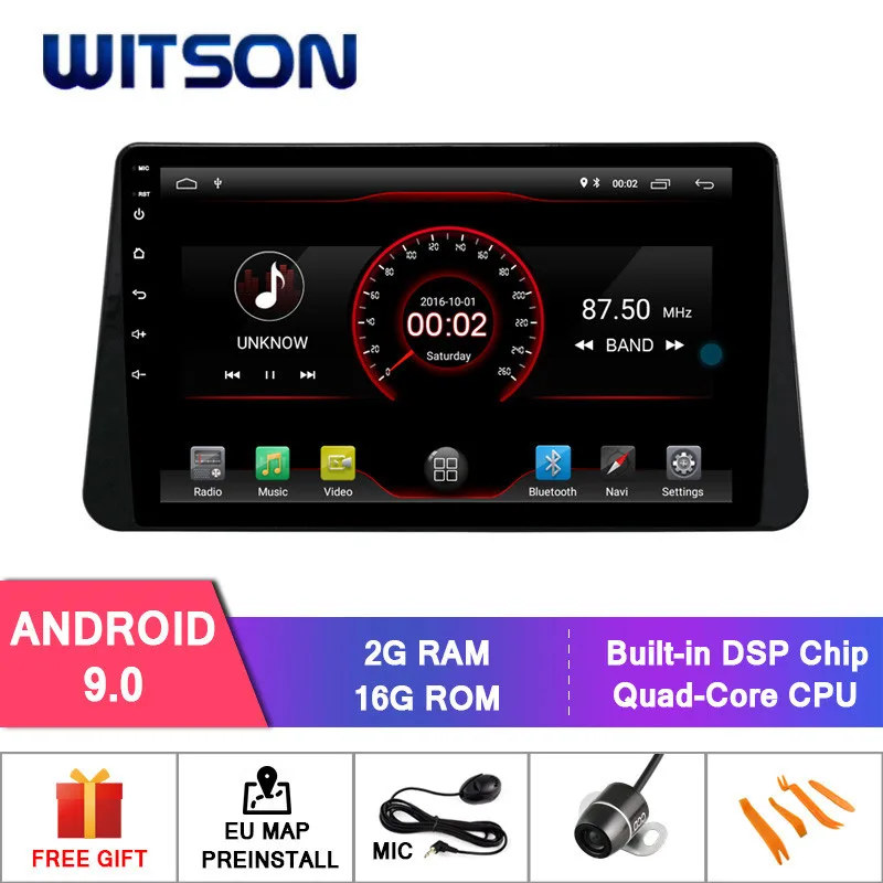 WITSON 10.2"FULL HD TOUCH SCREEN Android 9.0 Octa-Core Car GPS Multimedia Navigation for NISSAN KICKS 2016-2018 Car DVD Player
WITSON 10.2"FULL HD TOUCH SCREEN Android 9.0 Octa-Core Car GPS Multimedia Navigation for NISSAN KICKS 2016-2018 Car DVD Player