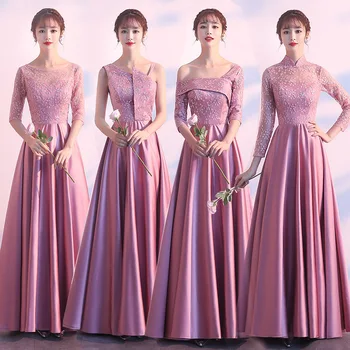 Cameo Bridesmaid Dresses Embroidery A-Line Floor Length Formal Vestidos 2020 O-Neck Half Sleeve Women Wedding Party Gowns R044
Cameo Bridesmaid Dresses Embroidery A-Line Floor Length Formal Vestidos 2020 O-Neck Half Sleeve Women Wedding Party Gowns R044