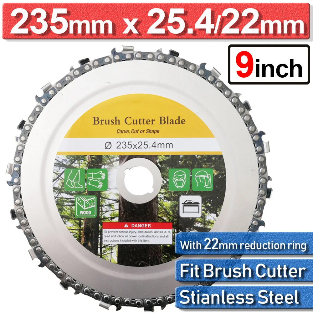 Chain Grinder Chain Saws Disc Woodworking Chain Plate Tool Multi-Functional Wood Carving Disc Angle Grinding Tool 25.4/22mm D20
Chain Grinder Chain Saws Disc Woodworking Chain Plate Tool Multi-Functional Wood Carving Disc Angle Grinding Tool 25.4/22mm D20