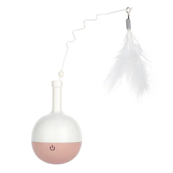 Electronic Interactive Cat Toy Tumbler Teaser Battery Powered With Automatic Rotating Wand Playing Pet Supplies For Kitten
Electronic Interactive Cat Toy Tumbler Teaser Battery Powered With Automatic Rotating Wand Playing Pet Supplies For Kitten