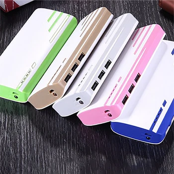 Micro Input USB Power Bank Shell DIY Charging Box 3 usb Output Case Mobile Phone Powerbank External Charger 5*18650 Battery
Micro Input USB Power Bank Shell DIY Charging Box 3 usb Output Case Mobile Phone Powerbank External Charger 5*18650 Battery