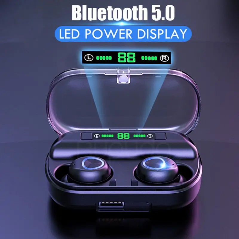 2019 Sale Newest TWS Bluetooth 5.0 Earbuds Practical Waterproof Earphones With Digital Display Charging Case Wireless In-Ear
2019 Sale Newest TWS Bluetooth 5.0 Earbuds Practical Waterproof Earphones With Digital Display Charging Case Wireless In-Ear