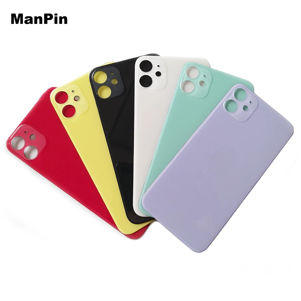 5Pcs/Lot Back Glass for iPhone 11 LCD Screen Battery Door Cover Housings with Big Hole Easy Replace Mobile Phone Repair Parts
5Pcs/Lot Back Glass for iPhone 11 LCD Screen Battery Door Cover Housings with Big Hole Easy Replace Mobile Phone Repair Parts