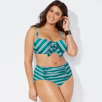 Fashion Swimwear Women 2020 Plus Size Sexy Summer Bikini Split High Waist Large Stripe Split Bikini maillot de bain femme L42
Fashion Swimwear Women 2020 Plus Size Sexy Summer Bikini Split High Waist Large Stripe Split Bikini maillot de bain femme L42
