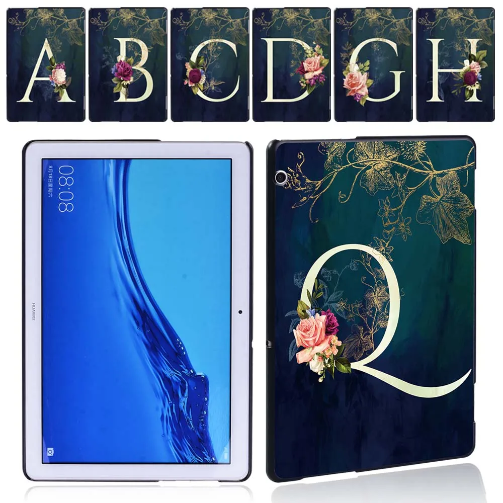 FlowerAnd Letter Pattern Tablet Hard Shell Case For Huawei MediaPad T5 10 10.1" Durable Plastic Protective Case + Free Stylus
FlowerAnd Letter Pattern Tablet Hard Shell Case For Huawei MediaPad T5 10 10.1" Durable Plastic Protective Case + Free Stylus