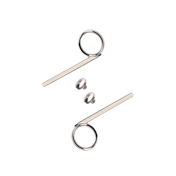 2Pcs Trumpet Slide Finger Ring Screws for Professional Trumpet Cornet Replacement Accessories
2Pcs Trumpet Slide Finger Ring Screws for Professional Trumpet Cornet Replacement Accessories
